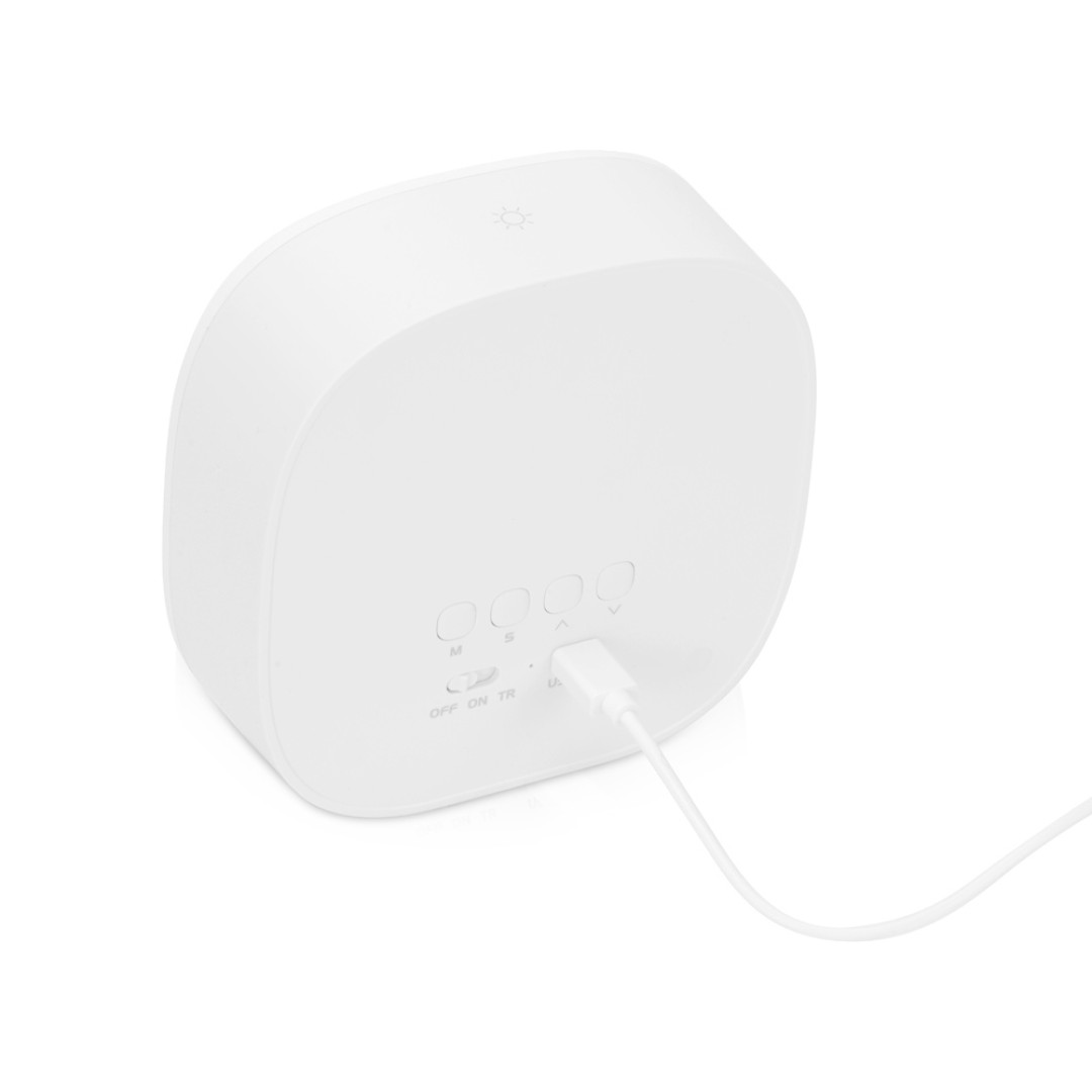 Беспроводные настольные часы с регулируемой подсветкой "Night Watch"