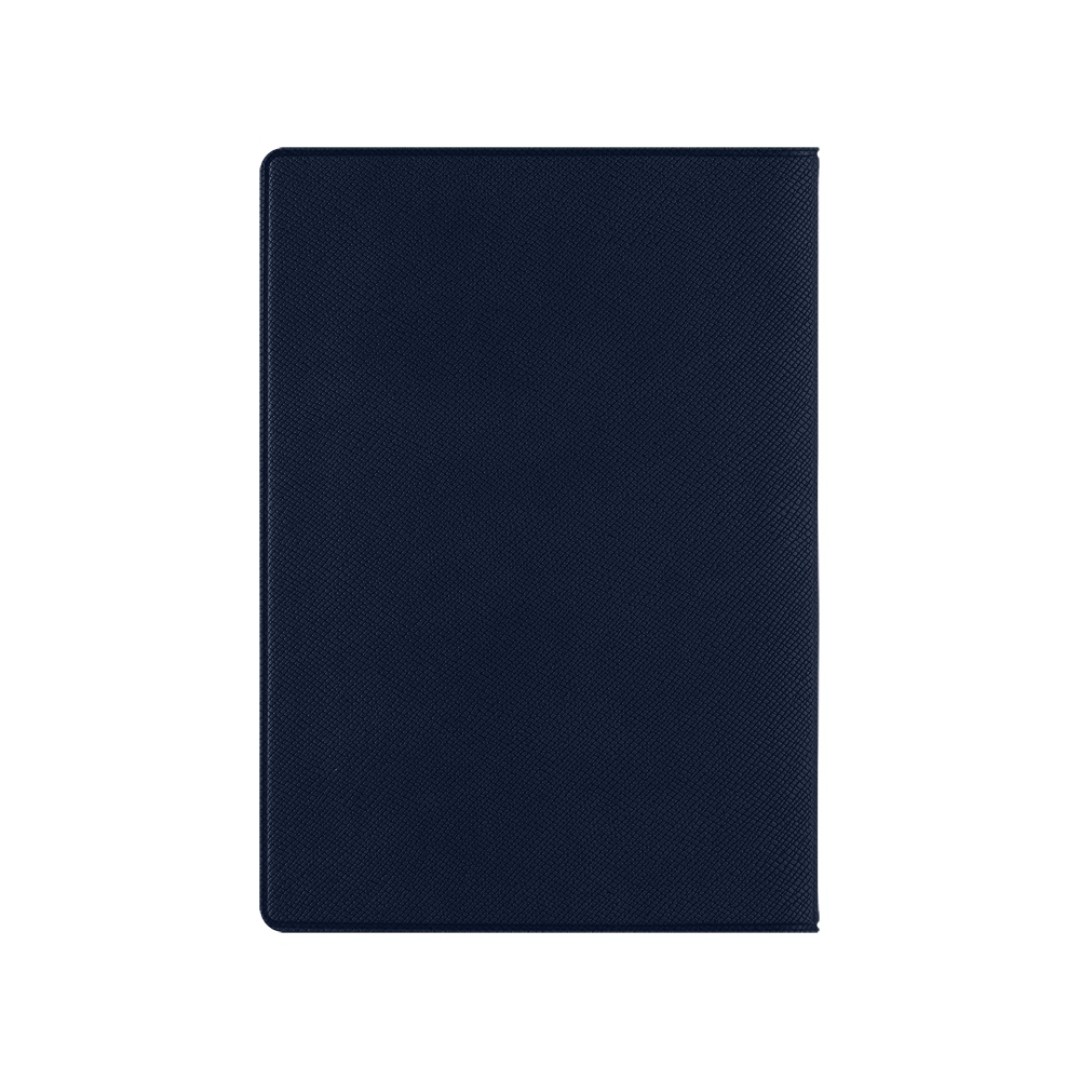 Классическая обложка для паспорта "Favor", темно-синяя