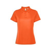 Поло «TORMO WOMAN», огненно-оранжевый