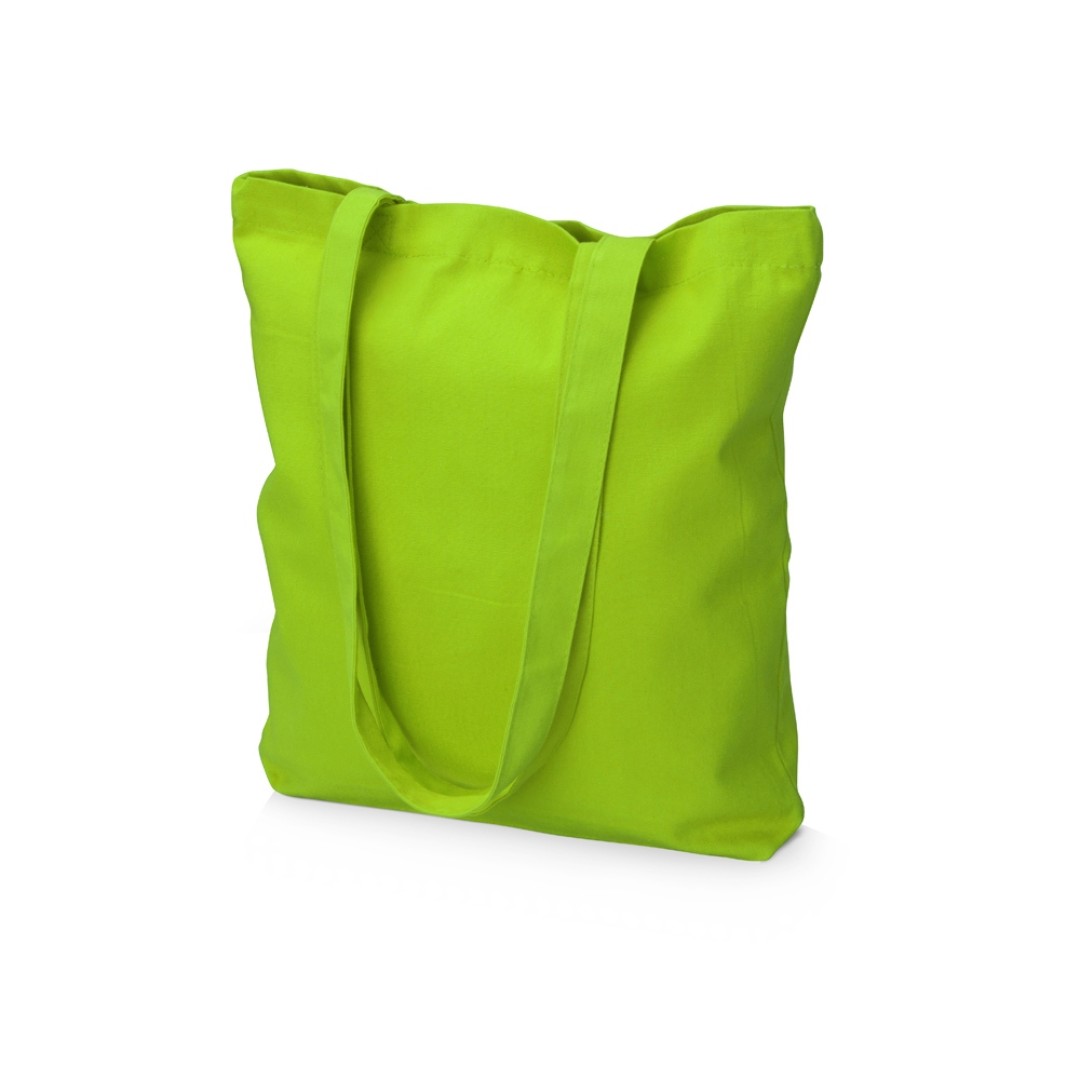 Сумка из плотного хлопка «Carryme 200», зеленое яблоко
