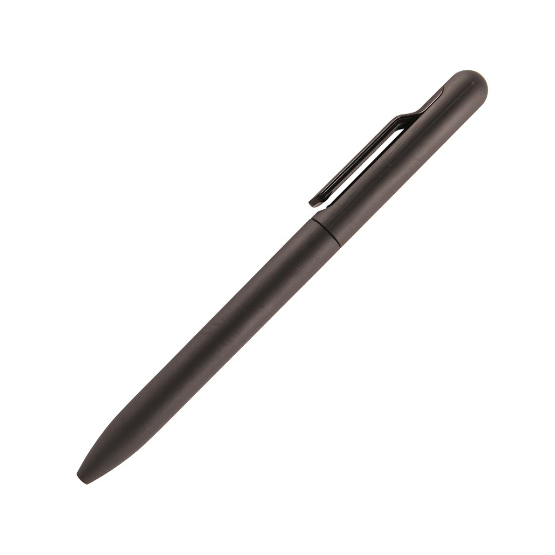 Ручка пластиковая шариковая FAMILY SOFIA, soft touch (Чёрный)