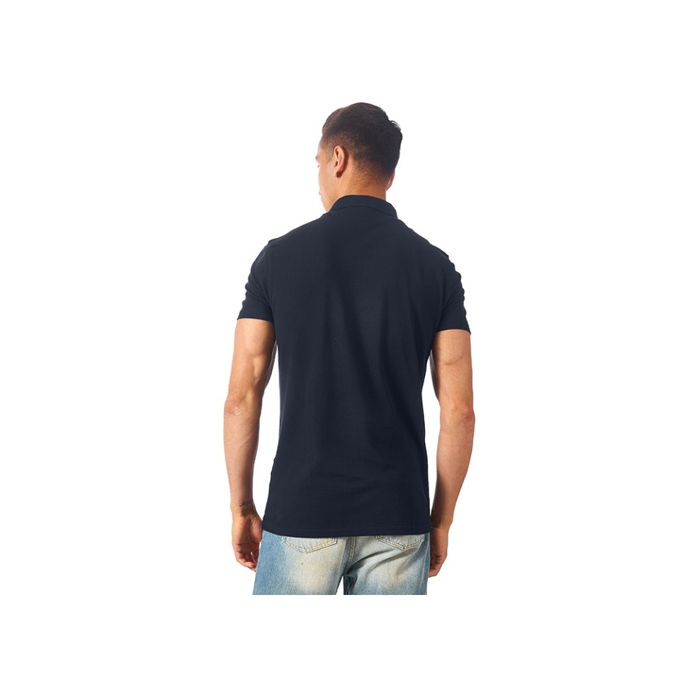 Рубашка поло "First 2.0" мужская, темно-синий