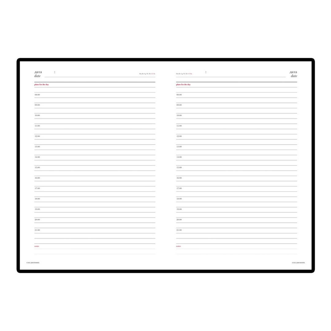 Ежедневник недатированный А5 «Velvet», зефирный голубой