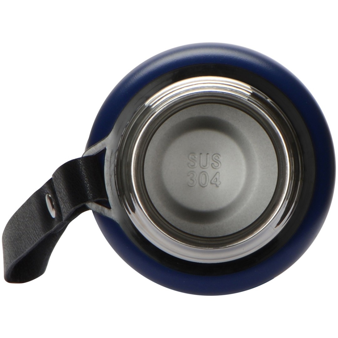 Вакуумный термос "Story" c покрытием powder, темно-синий