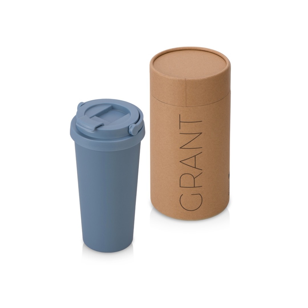 Термокружка Grant, 473мл, тубус, антрацит