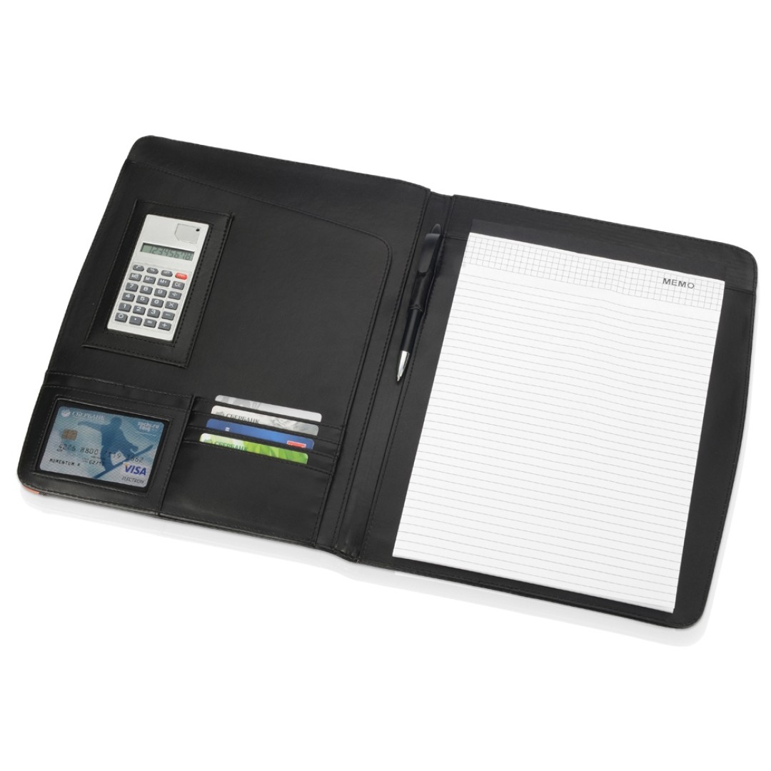 Папка для документов "Guidon", черный/оранжевый (Р)