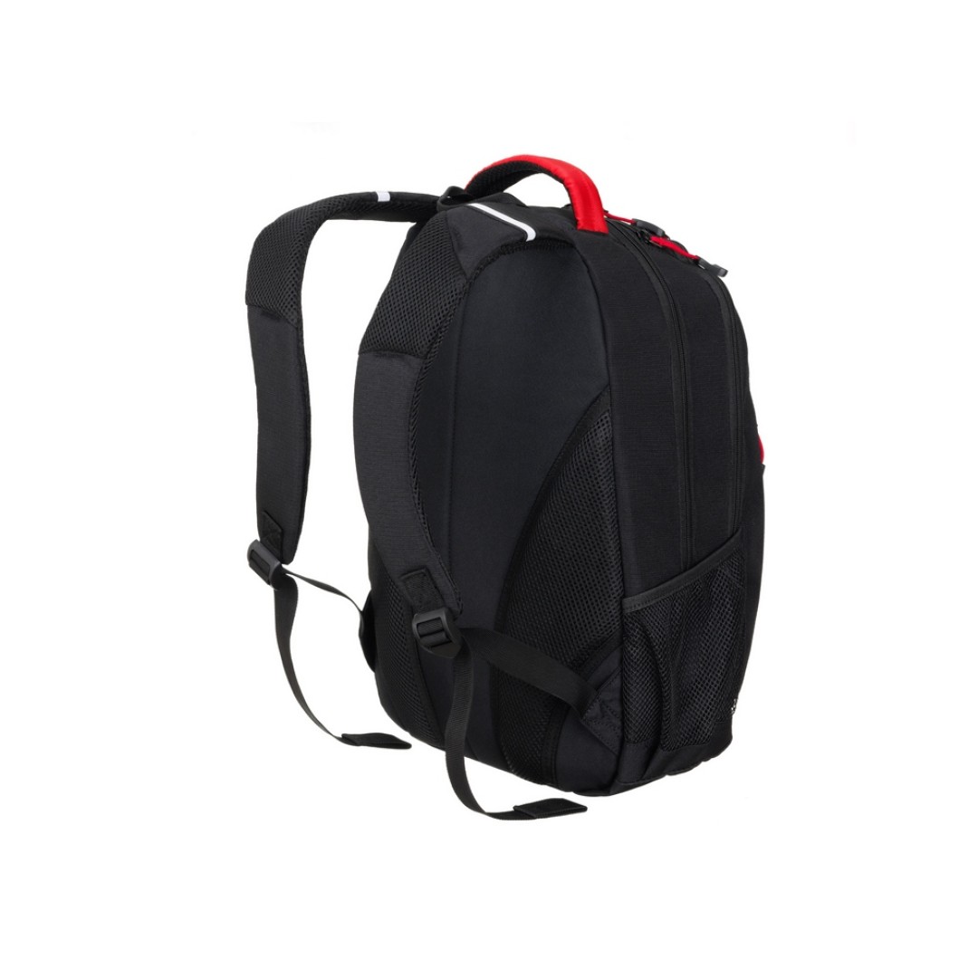 Рюкзак TORBER ROCKIT с отделением для ноутбука 15.6", черный/красный, нейлон, 32 х 14 х 50 см, 22л