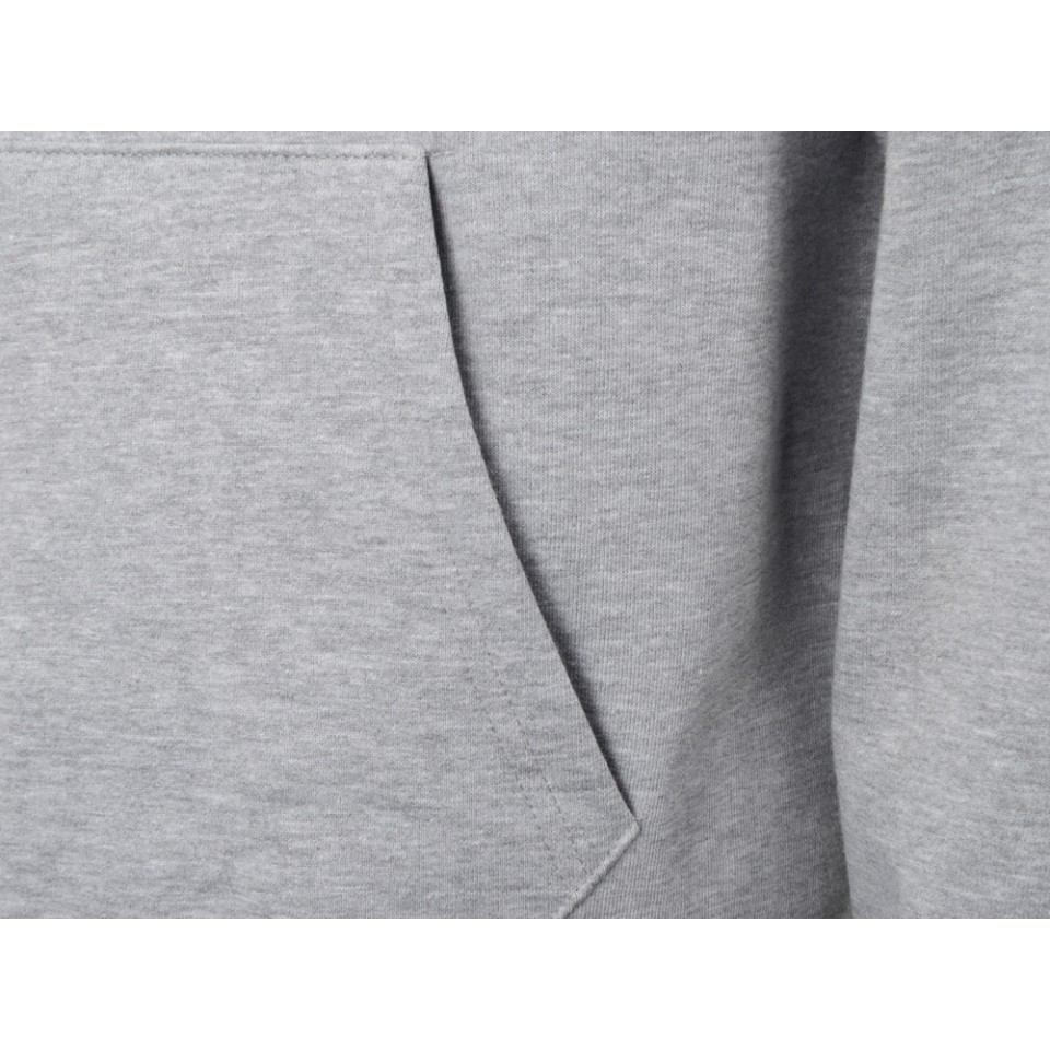 Толстовка унисекс "Stream" с капюшоном, серый меланж