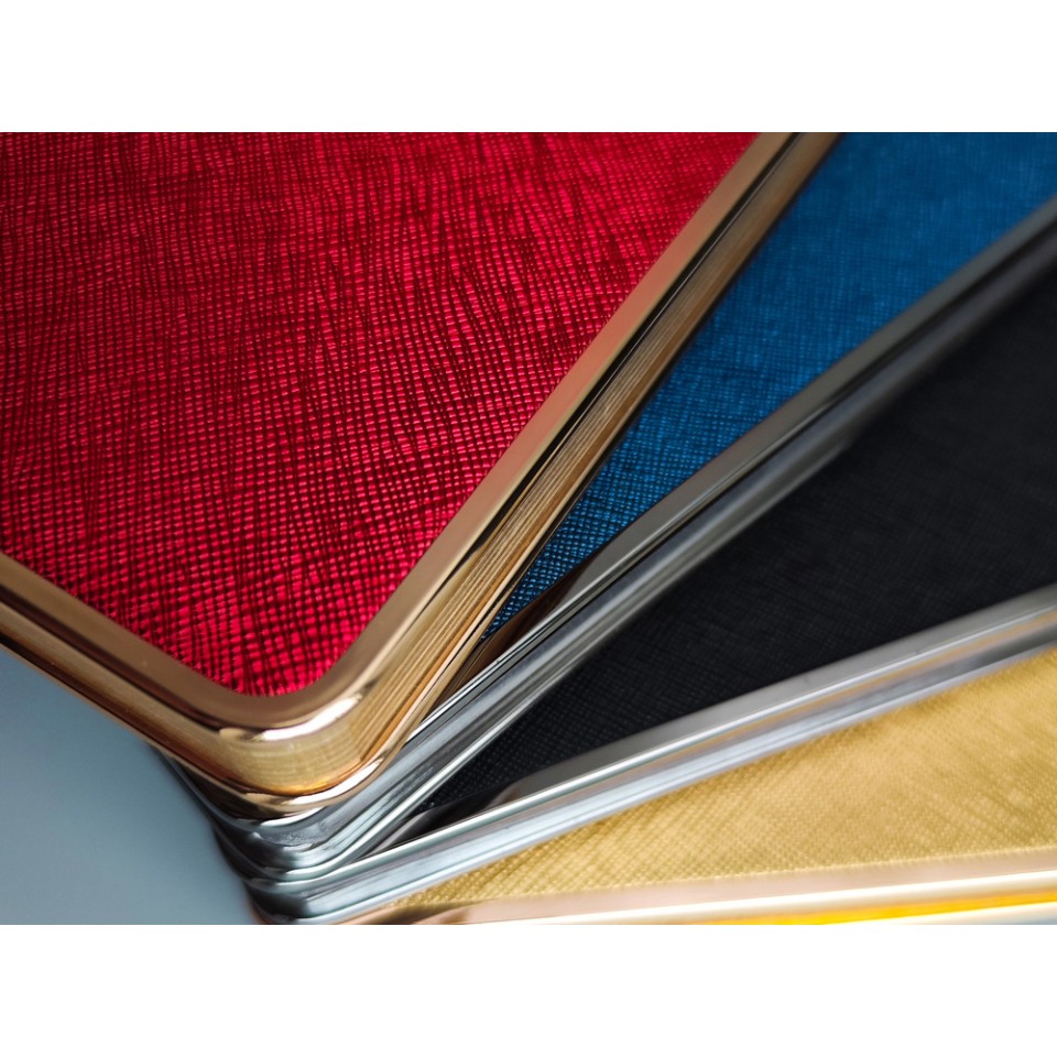 Ежедневник А5 недатированный «Bridge», синий/серебристый