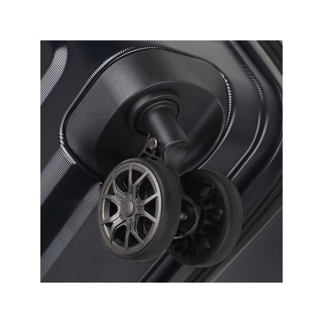 Чемодан Eberhart Craft средний M поликарбонат черный 08C-009-424