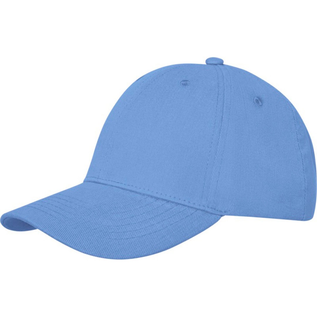 Бейсболка Davis, 6 панелей, светло-синий