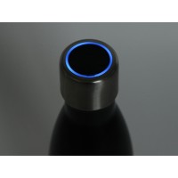 Вакуумная термобутылка с УФ-стерилизацией "Photon", черный, 500 мл
