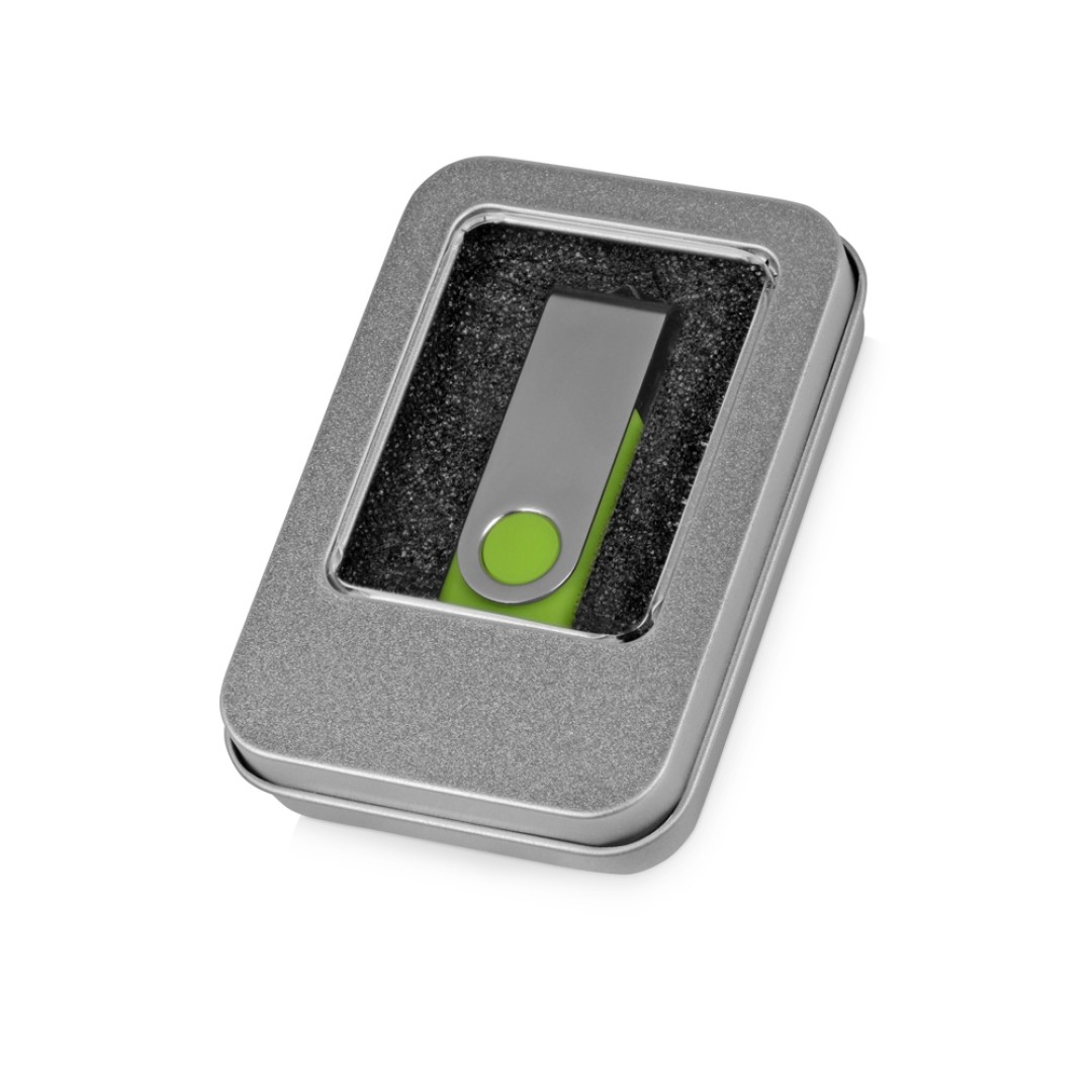 Коробка для флеш-карт «Этан», серебристый