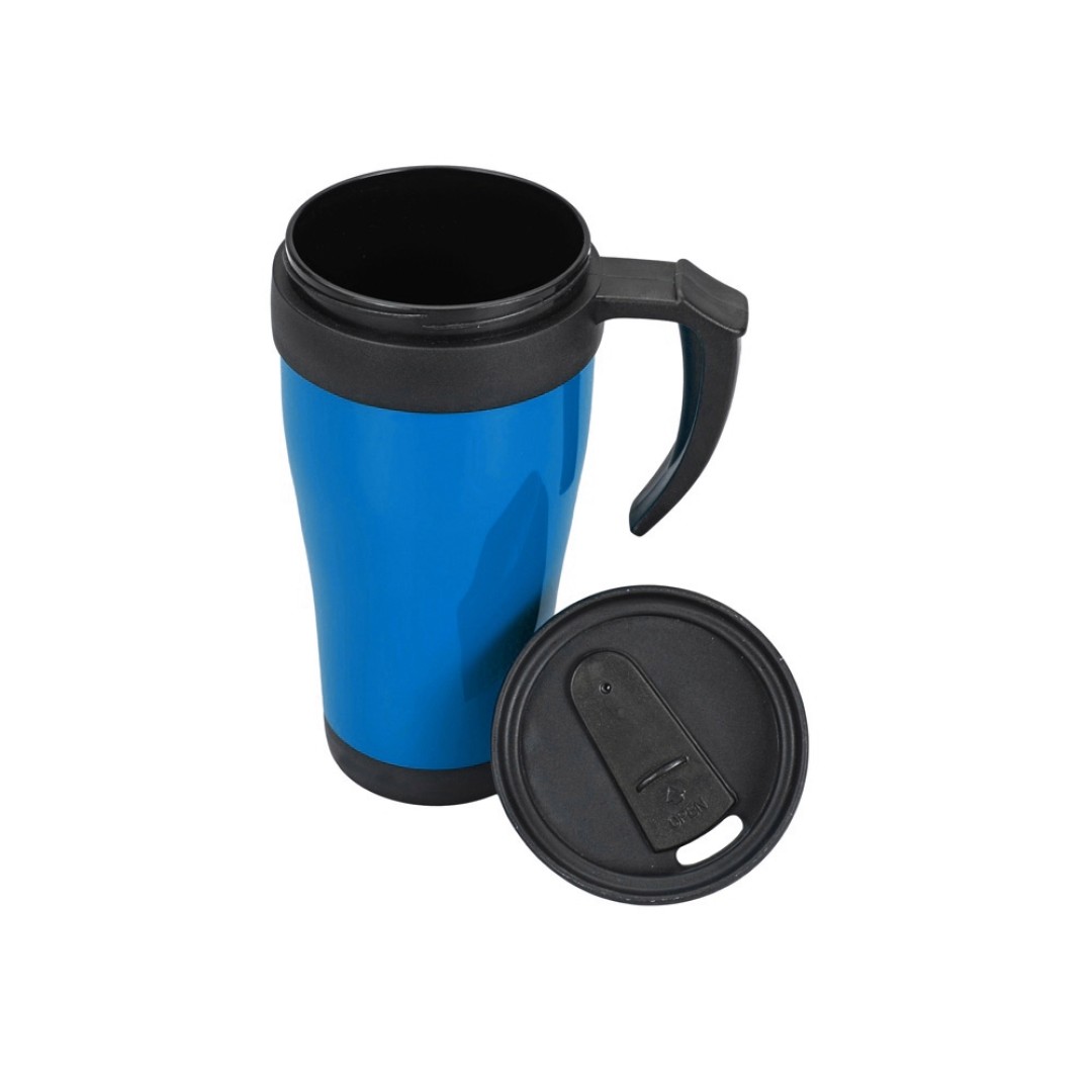 Кружка с термоизоляцией "Silence" 350мл, голубой