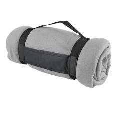 Подарочный набор с термосом и пледом «Serenity», белый/серый