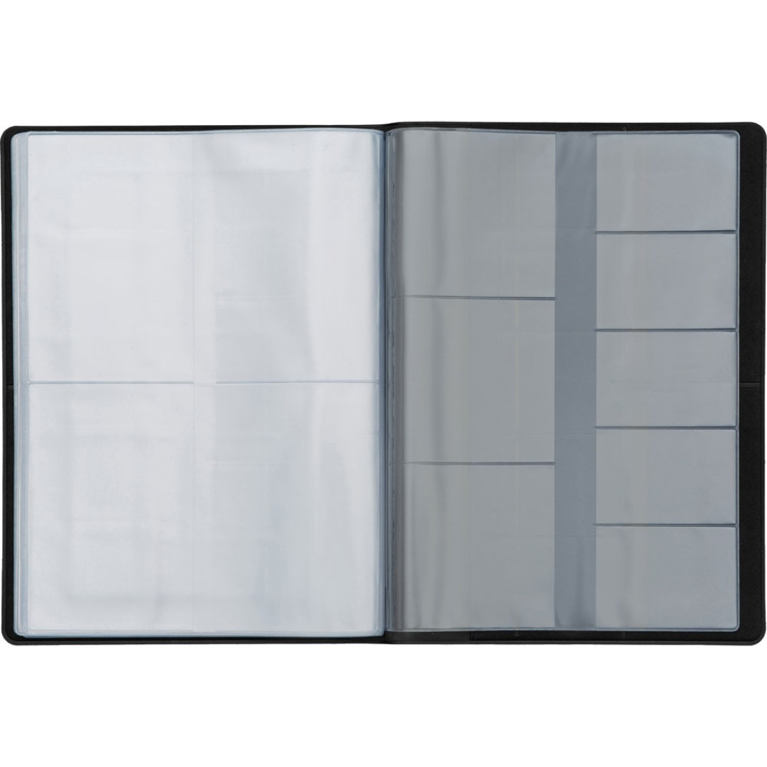 Органайзер Favor 2.0 для семейных документов на 4 комплекта документов, формат А4, черный