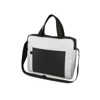 Конференц сумка для документов "Congress", белый/черный