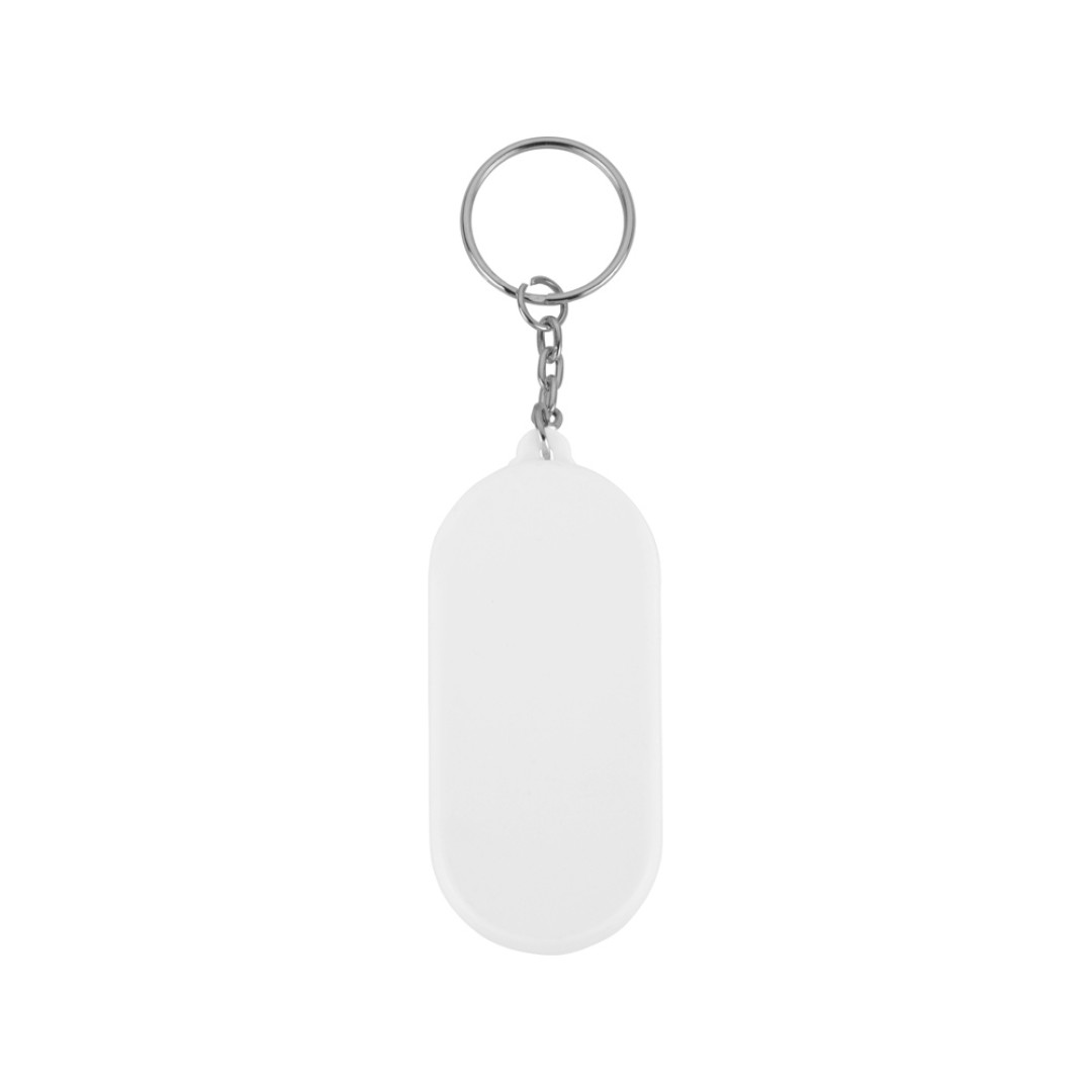 Брелок-футляр для  таблеток «Pill», белый/зеленый