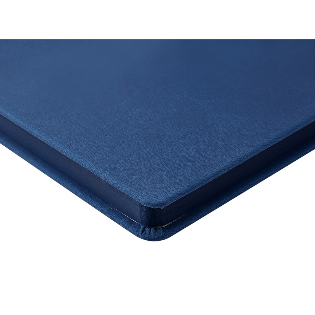 Ежедневник А5 "Megapolis Color New" soft-touch, синий