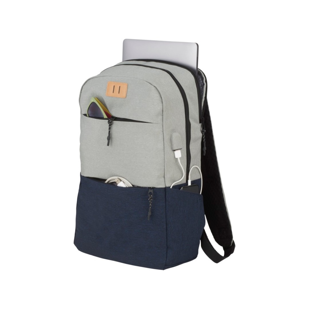 Рюкзак Cason для ноутбука 15", темно-синий