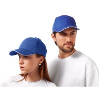 Бейсболка «Cancun», классический синий/белый