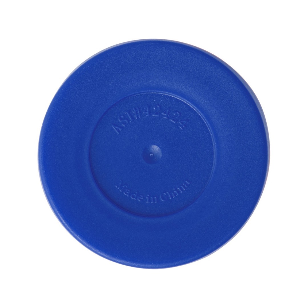 Термостакан Elwood из переработанной нержавеющей стали, 410 мл - Серебристый/Синий