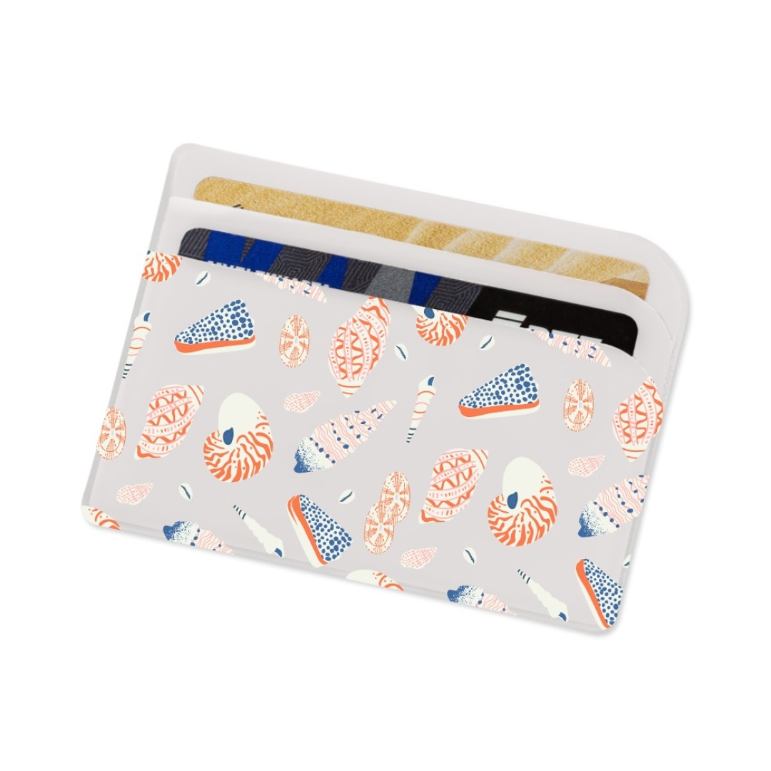 Картхолдер для 3-х карт с возможностью полноцветной  УФ-печати, софт-тач