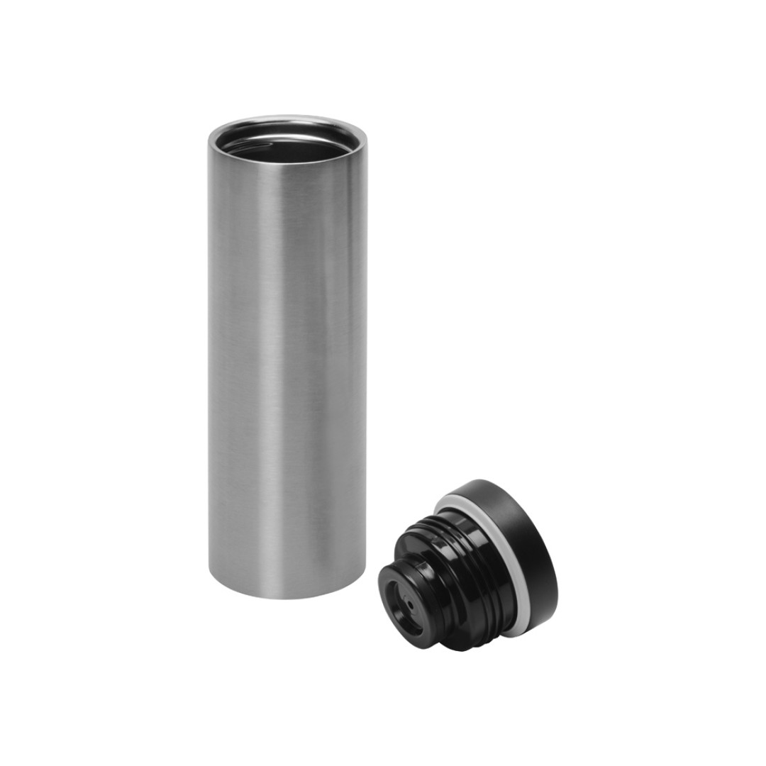 Вакуумная термокружка "Noble" с крышкой 360,Waterline, тубус, серебристый