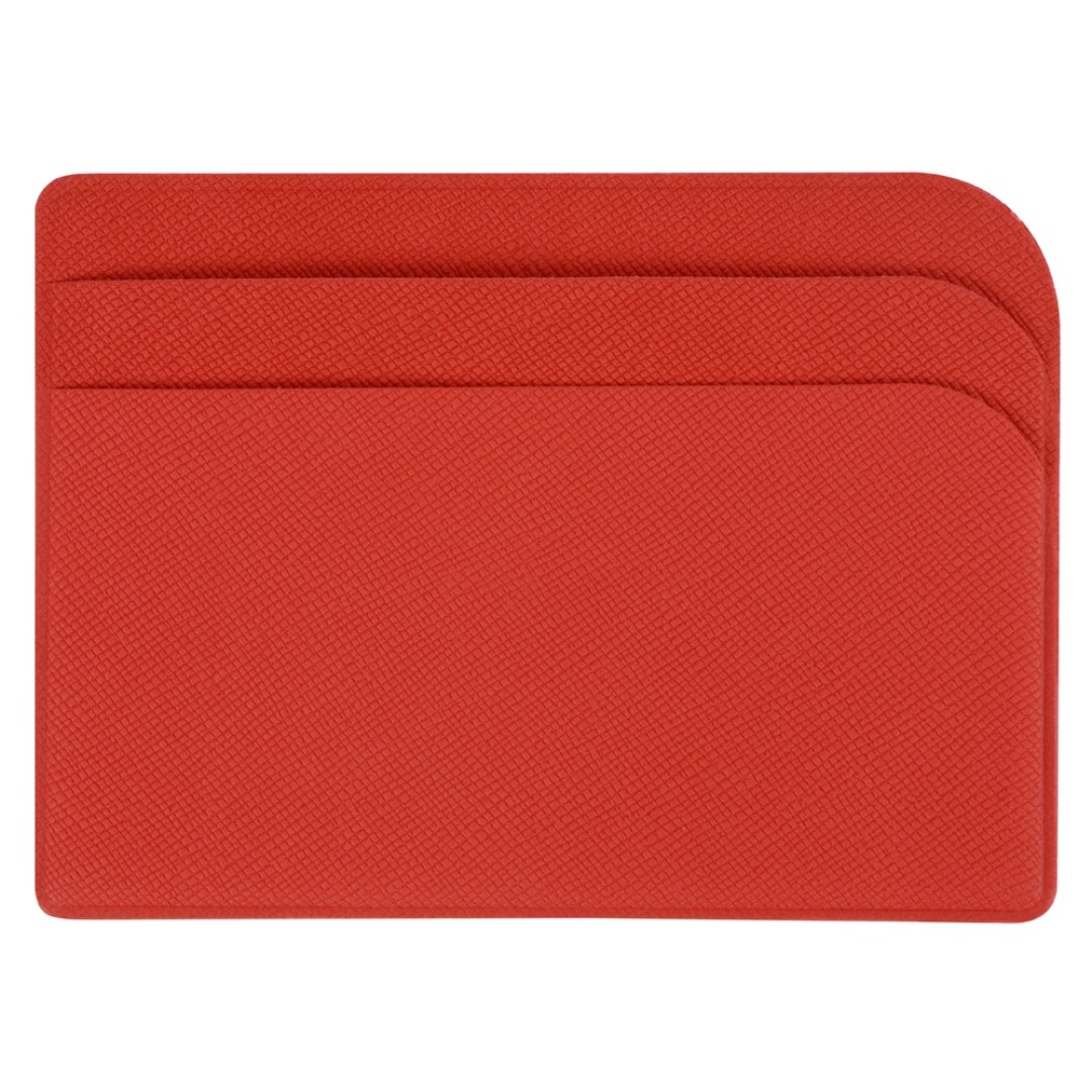 Картхолдер для 3-пластиковых карт "Favor", красный