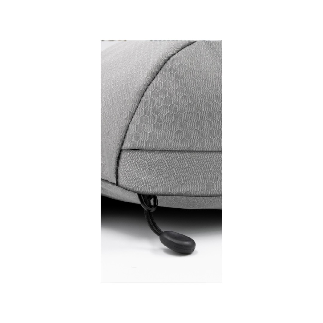 Сумка-слинг «Nomad» на одно плечо из водостойкого переработанного пластика, серый