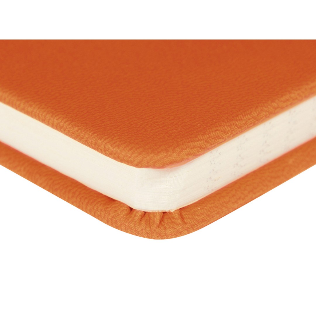 Ежедневник недатированный А5 "Megapolis Velvet New", оранжевый