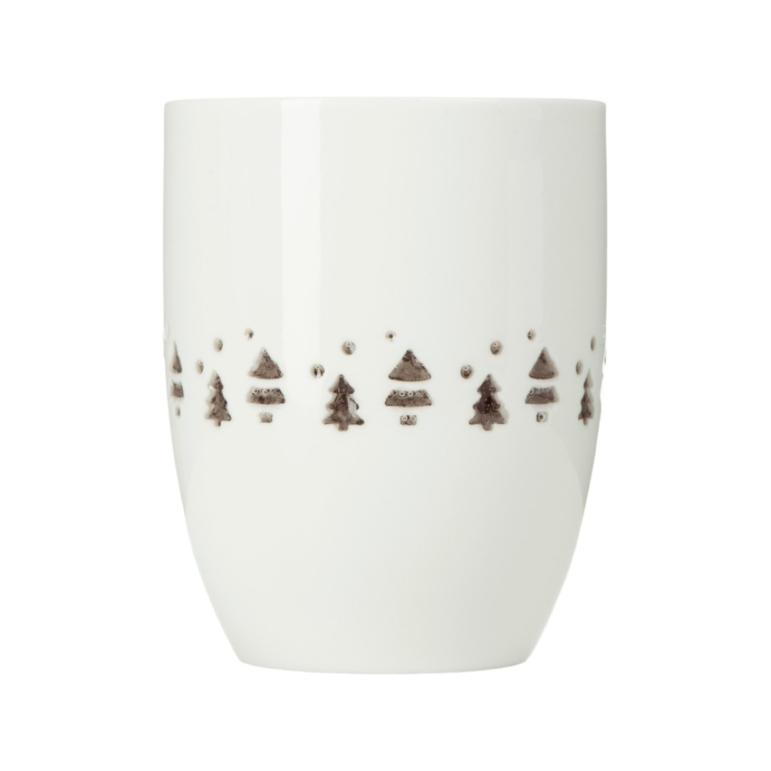 Кружка c прозрачной глазурью "Twinkling Trees"