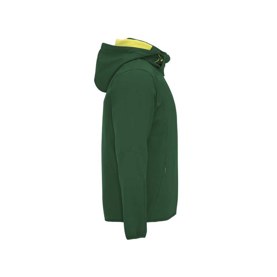 Куртка софтшелл "Siberia" мужская, бутылочный зеленый