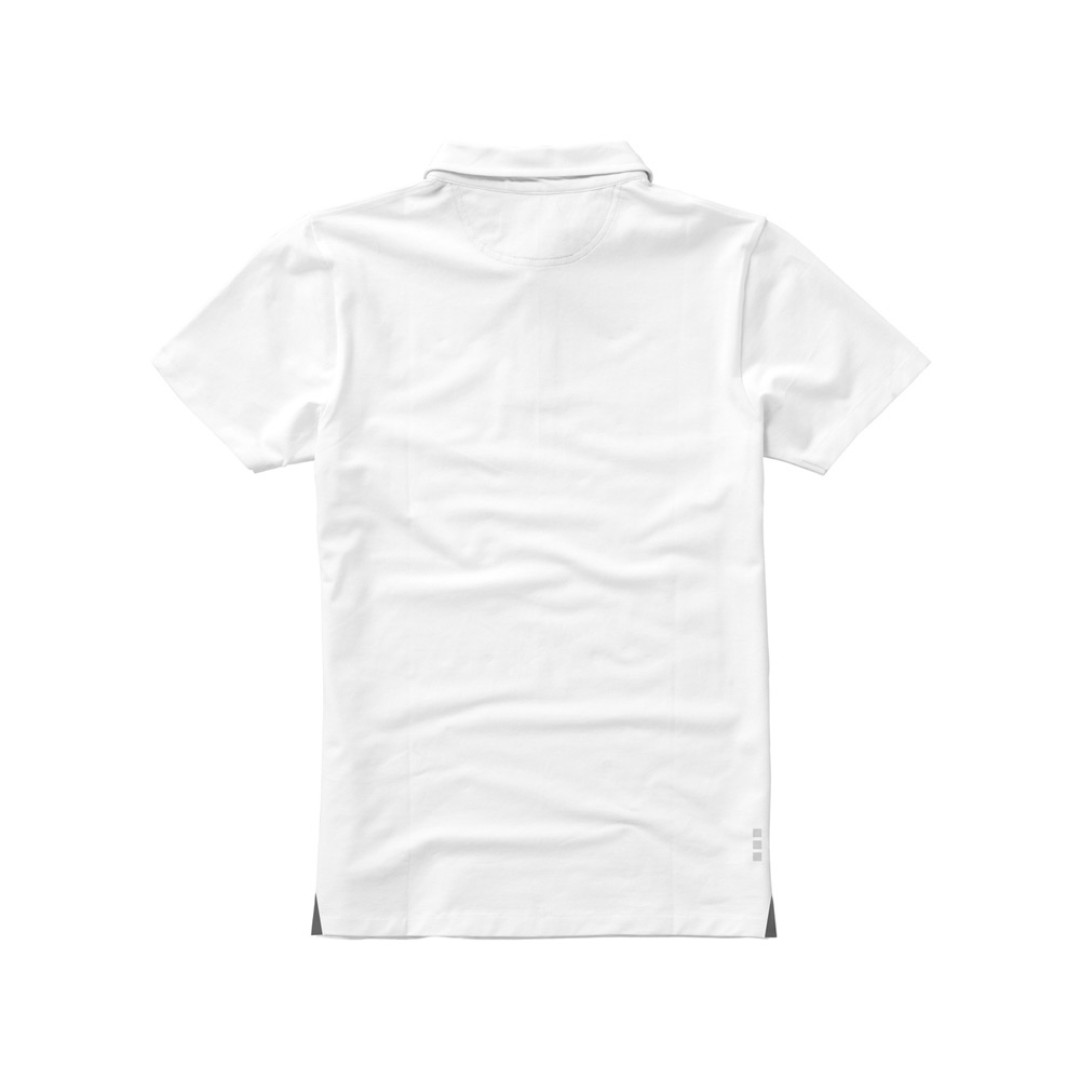 Рубашка поло "Markham" мужская, белый/антрацит