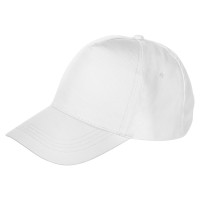 Бейсболка "Мемфис 230" 5-панельная, белый