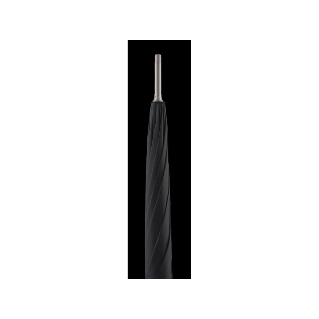 Зонт-трость 7399 Alugolf полуавтомат, черный/титан