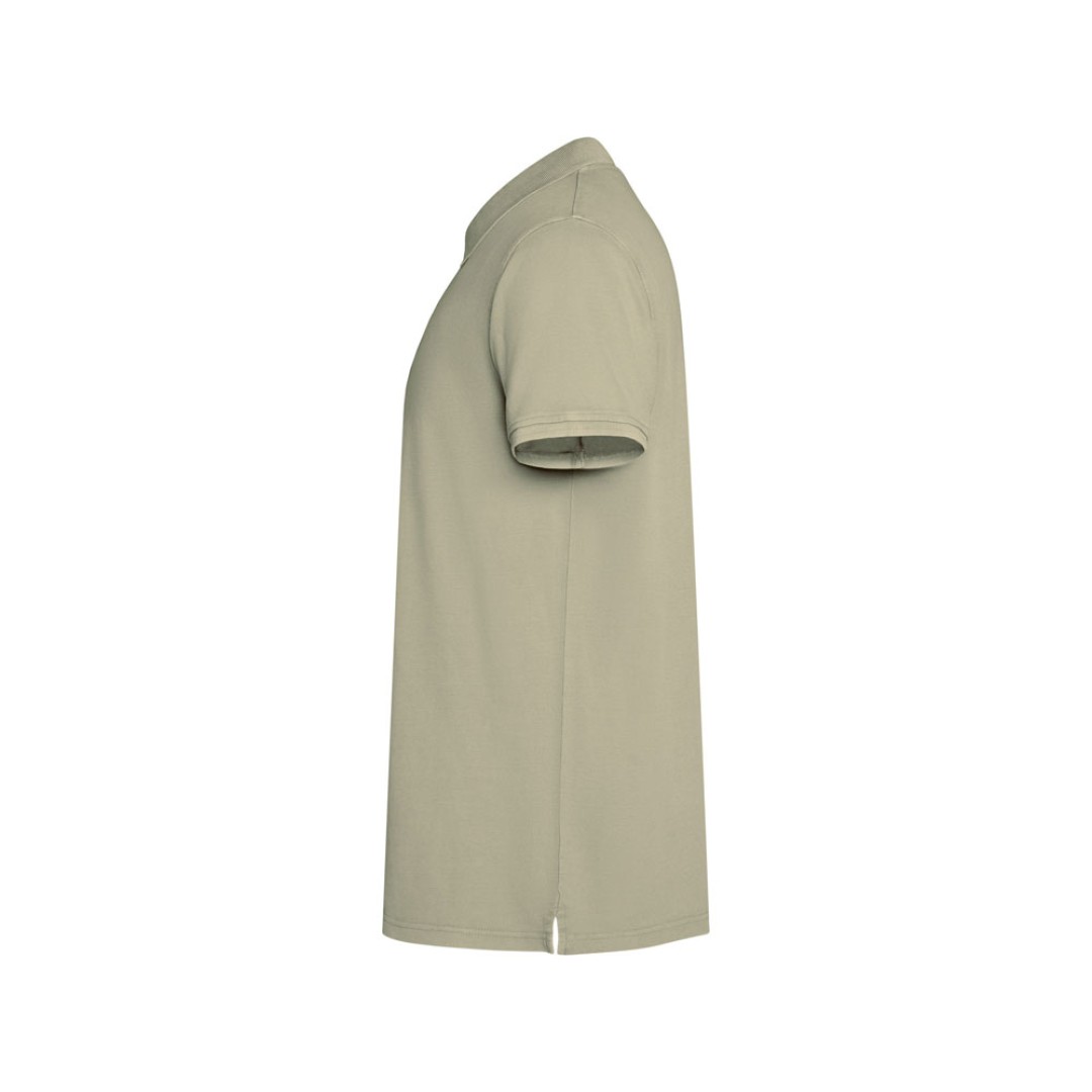 Рубашка поло «Cobain» унисекс, светлый хаки выстиранный