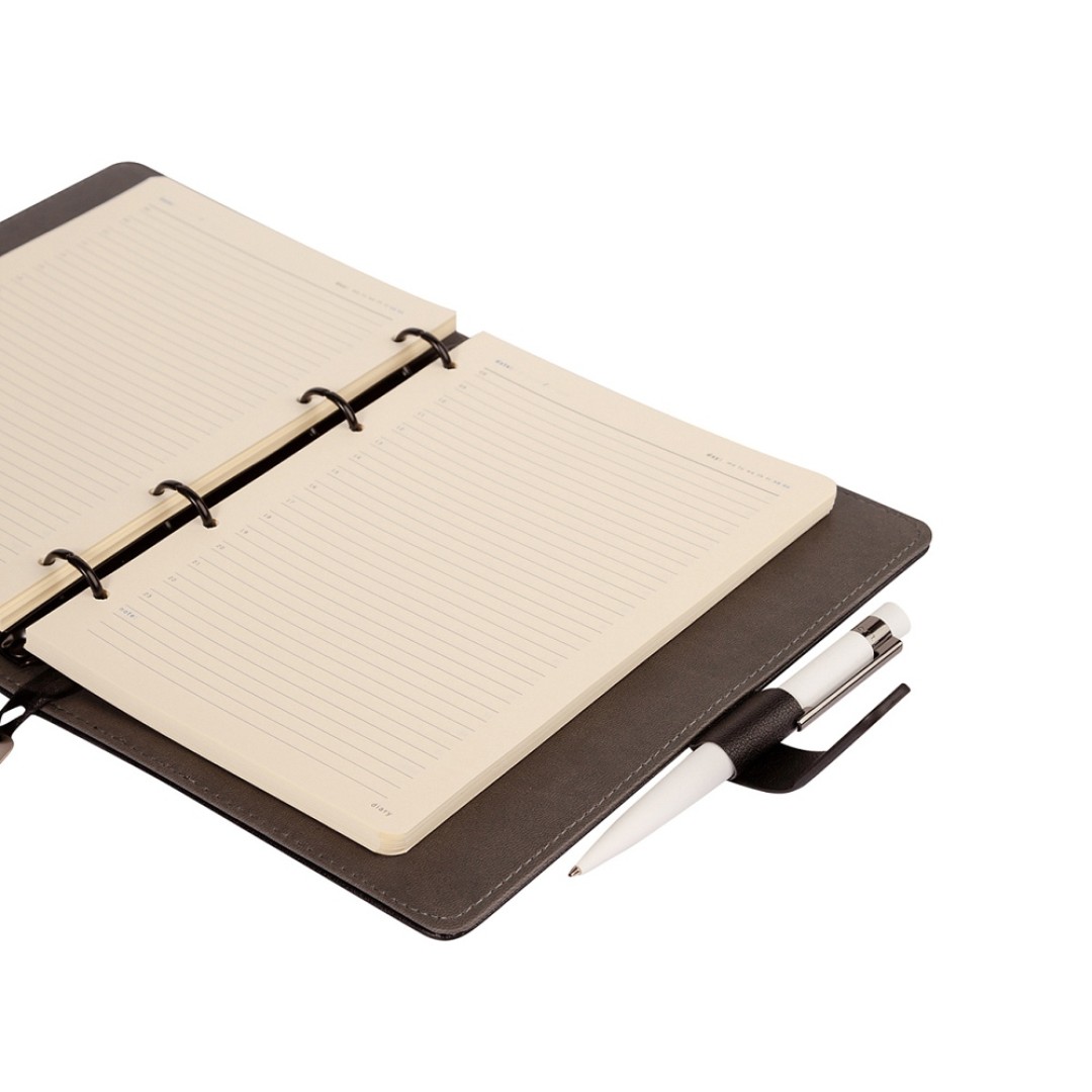 Ежедневник недатированный В5 "Toscana", черный