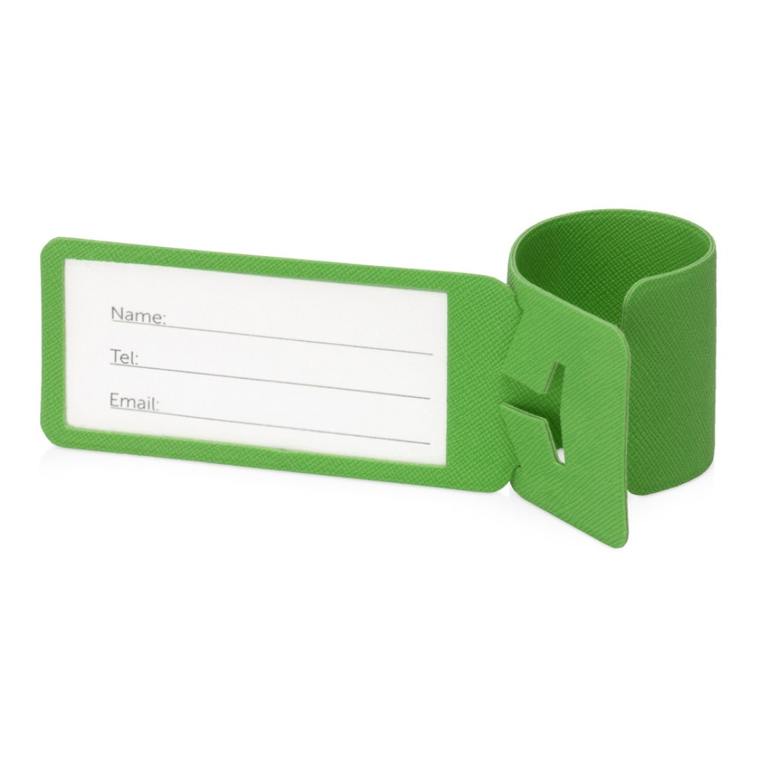Багажная бирка Favor, зеленый