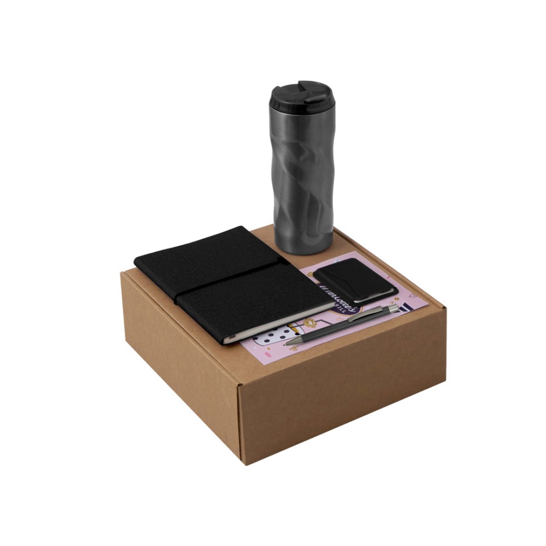 Подарочный набор "Firm", черный