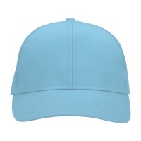 Бейсболка "Detroit" 6-ти панельная, св. синий