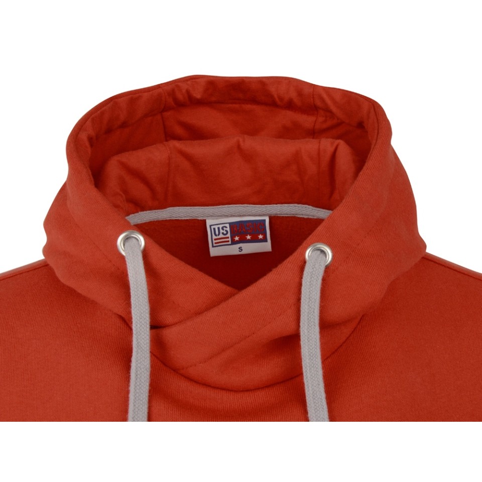 Толстовка унисекс "Stream" с капюшоном, красный