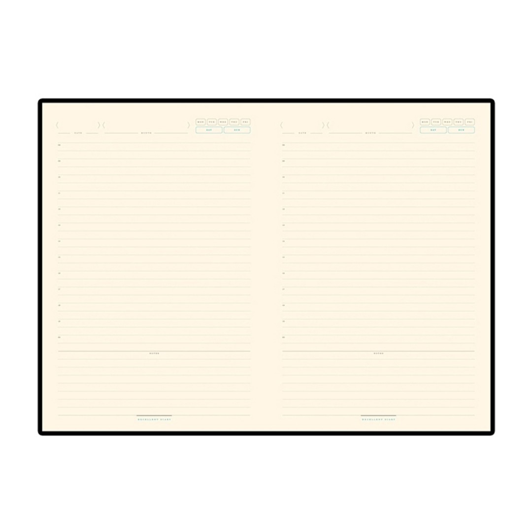 Ежедневник А5 недатированный «Bridge», бордовый/серебристый