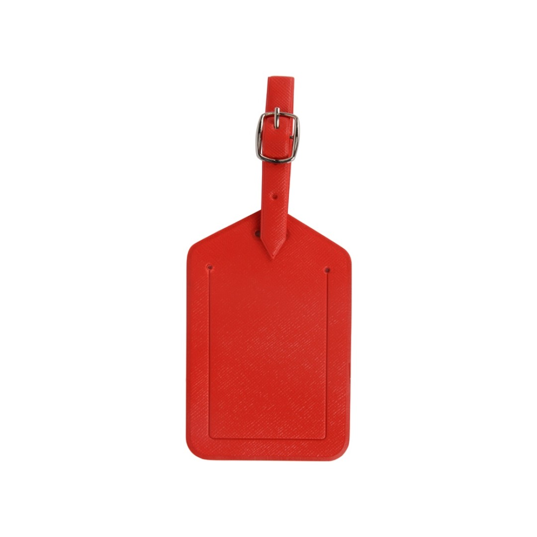Багажная бирка Weekend из ПВХ, красный