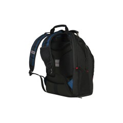 Рюкзак Ibex WENGER 17", черный/синий, полиэстер/ПВХ, 37 x 26 x 47 см, 23 л