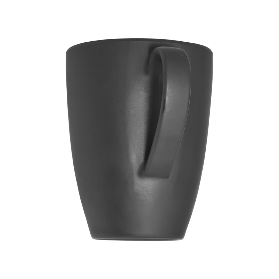 Кружка "Grain" из натуральных волокон, черный