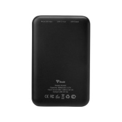 Внешний аккумулятор Evolt "Mosaic", 5000 mAh, черный