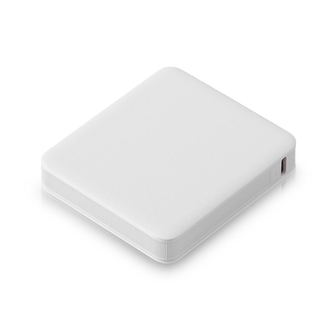 Внешний аккумулятор «Brick 5» с быстрой зарядкой PD, 5000 мАч, белый