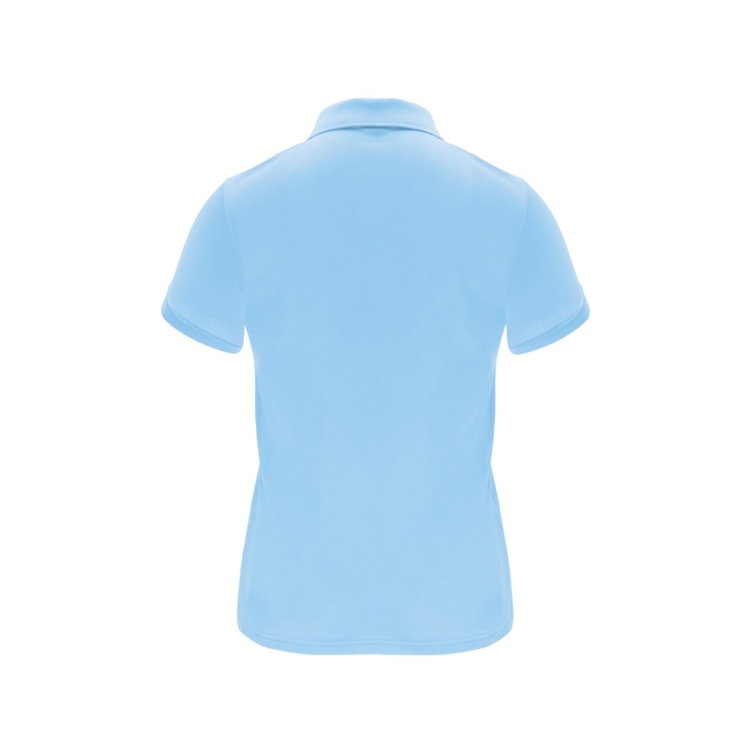 Рубашка поло женская "Monzha", небесно-голубой