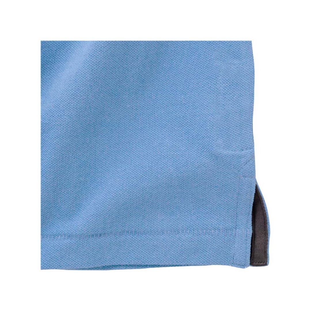 Calgary мужская футболка-поло с коротким рукавом, голубой